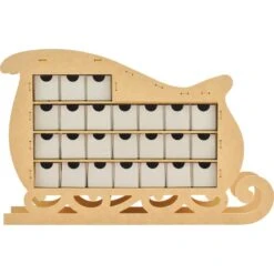 Beyond The Page MDF Sleigh Advent Calendar