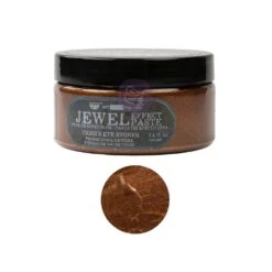 Finnabair Art Extravagance Jewel Texture Paste - Tiger's Eye Stones