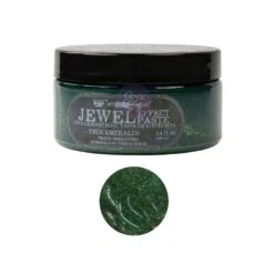 Finnabair Art Extravagance Jewel Texture Paste - True Emeralds