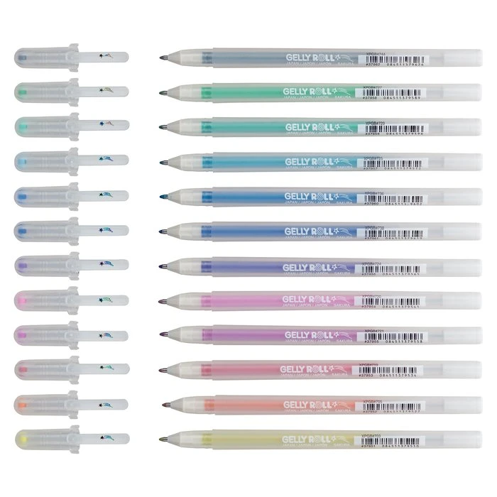 Sakura • Gelly Roll Gelstift Stardust Glitter 12Stück – Bild 2