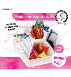 Art By Marlene MDF Organizer Hexagon, Nr.01