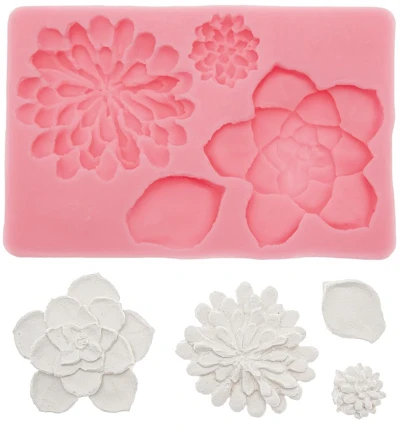 Silicone Mold - Succulents