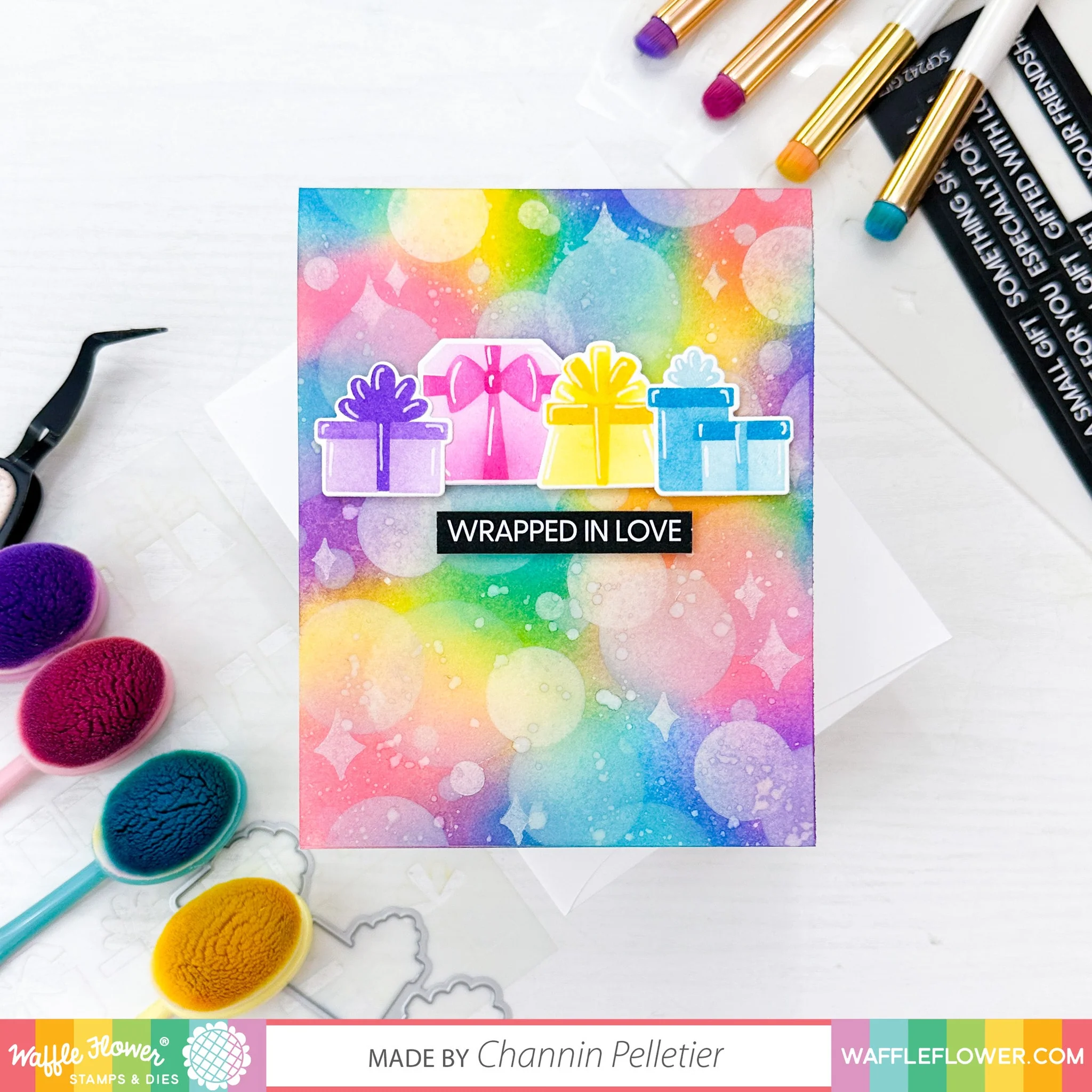 Waffle Flower - Bokeh Stencil Trio – Bild 3