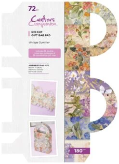 CC - Die Cut Gift Bag Pads - Vintage Summer
