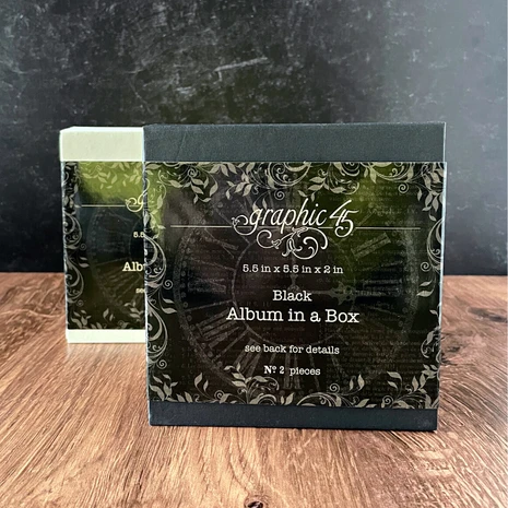 Graphic 45 - Album In A Box Ivory