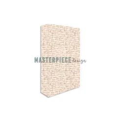 Masterpiece Memory Planner Album 4x8 - Pink Text 6-rings