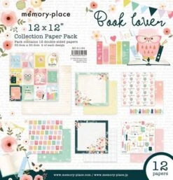 Memory Place - Book Lover 12x12 Inch Paper Pack