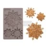 Re-Design With Prima Snowflake Jewels 5x8 Inch Mould