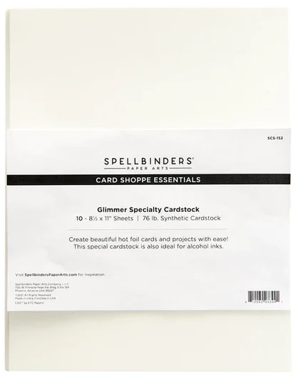Spellbinders - Glimmer Specialty Cardstock 8 1/2'' X 11"