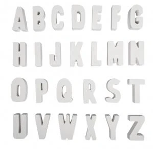 Silikon Gießform ABC