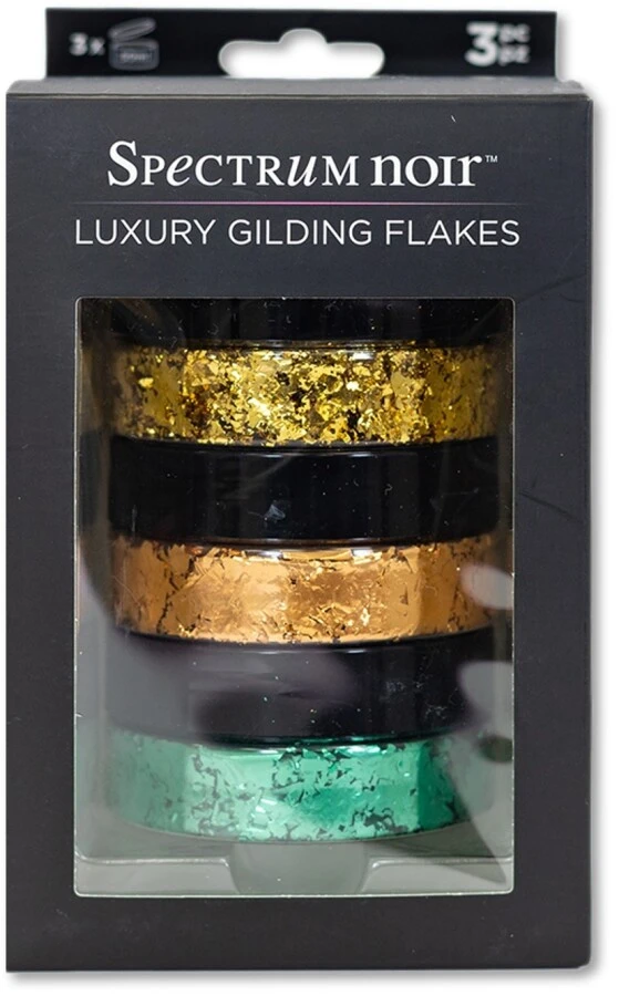 Spectrum Noir - Luxury Gilding Flakes - Patina (3st) - 50ml