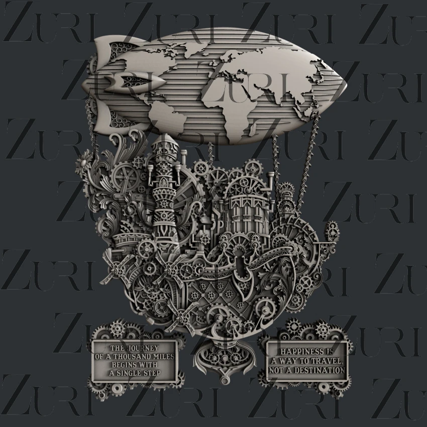 Zuri - Steampunk Airship