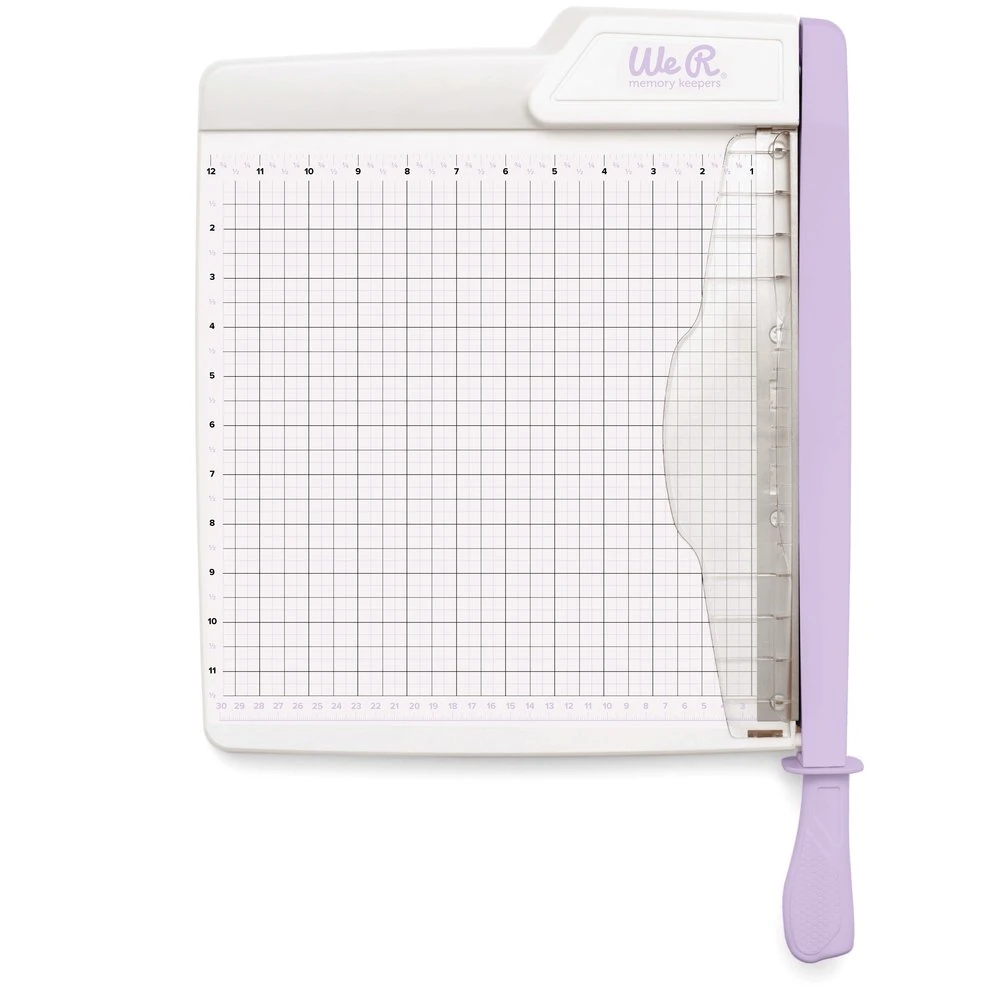 We R Memory Keepers - Guillotine Cutter Large Lilac